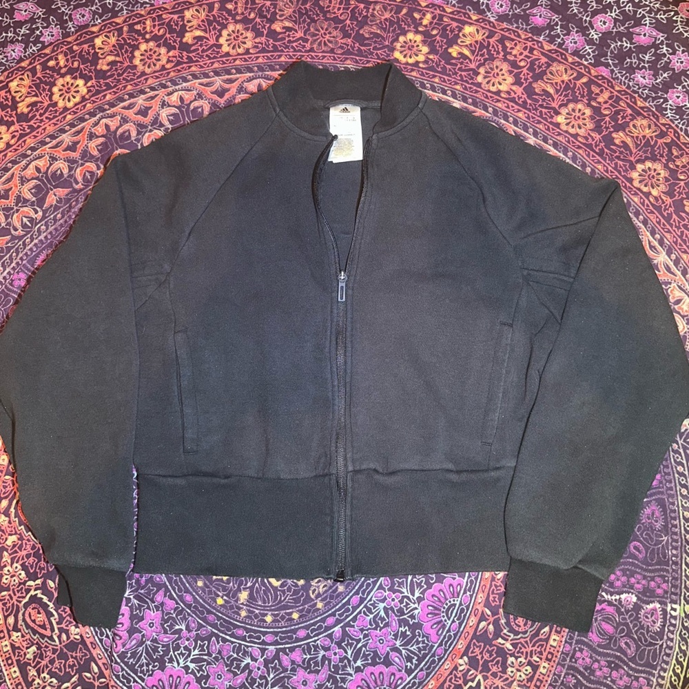 Adidas Bomber Jacket with Bright Logo - Picture 3 of 9